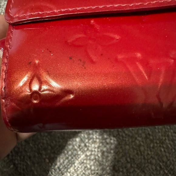 EUC LOUIS VUITTON Louis Vuitton Portefeuille Sarah Vernis Long Wallet - Picture 7 of 12